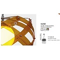 Homelighting Nefeli MD088/3201BS - Moderne hanglamp voor sfeervolle verlichting