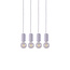 Homelighting Iris SE 149-4 - Moderne beton hanglamp voor sfeervolle verlichting