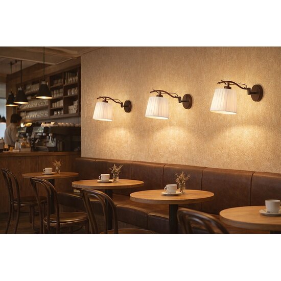 Homelighting Hana W9423-1 - Lámpara de pared moderna para una iluminación elegante