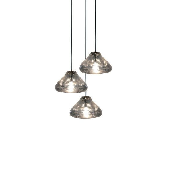 Homelighting Cloud WS1420-3 - Handgemaakte glazen hanglamp voor moderne interieurs