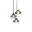 Homelighting Cloud WS1420-3 - Handgemaakte glazen hanglamp voor moderne interieurs