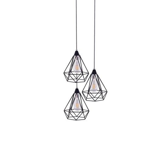 Homelighting Mila SE148-19-3 - Stilvolle industrielle Pendelleuchte für jeden Raum