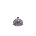 Homelighting Ilenia SE4286-01 - Handgemaakte rookglazen hanglamp voor moderne interieurs