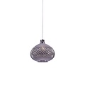 Homelighting Ilenia SE4286-01 - Lámpara colgante de vidrio ahumado hecha a mano para interiores modernos