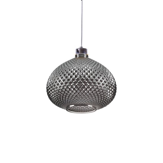 Homelighting Ilenia SE4286-01 - Handmade smoke glass pendant lamp for modern interiors
