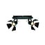 Homelighting Mystik GU12015A -2B - Stilvolle Wand- und Deckenlampe
