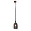 Homelighting Okda HL-2248JG-1 - Pendelleuchte mit Gläsern und Holzsockel