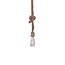 Homelighting Maya SE 147-27 - Lampe suspendue élégante en corde naturelle