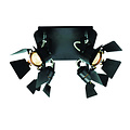Homelighting Mystik GU12015A-4R - Stylish Industrial Wall and Ceiling Lamp