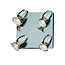 Homelighting Simple GU1094J-4 - Moderne chroom spot voor elke ruimte