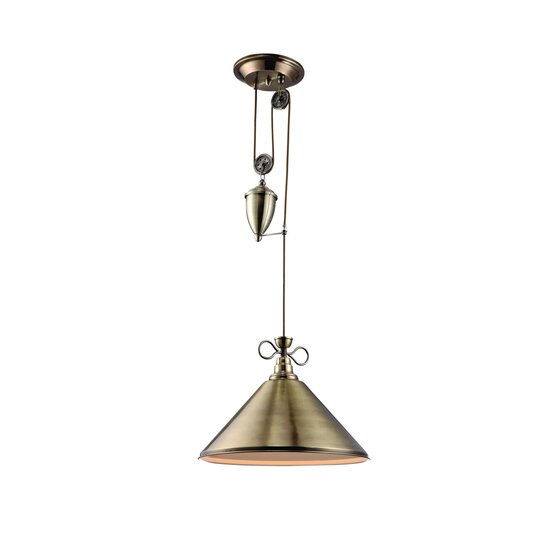 Homelighting Lidia H9586A-1LRC - Lampe suspendue industrielle élégante