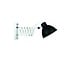 Homelighting Novo P12032-1W(BLACK) - Lámpara de pared elegante para cualquier espacio
