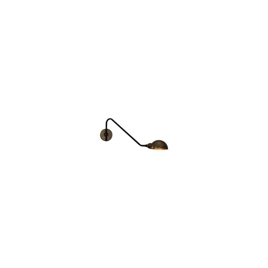 Homelighting Mason HL-3548-1 S - Lámpara de pared de metal con brazo giratorio