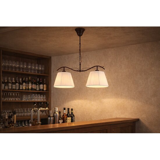 Homelighting H9423-2 - Elegante hanglamp voor sfeervolle verlichting