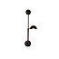 Homelighting Alison HL-3533-2 - Lámpara de pared de metal rotativa a 180°