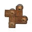 Homelighting HL-236W-4 - Wooden wall lamp with versatile capabilities
