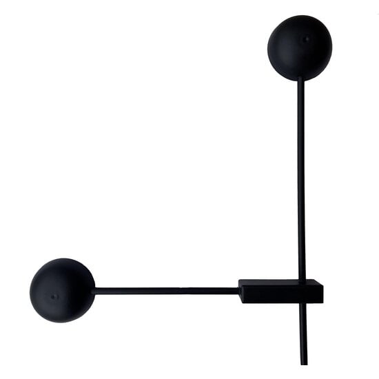 Homelighting HL-3532-4 Fuego Schwarze Wandlampe - Perfekt für einen industriellen Look