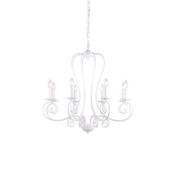 C114-8 LARO PENDANT LAMP WHITE