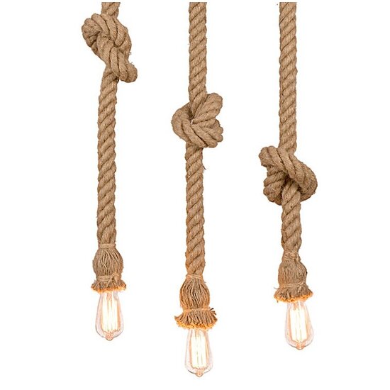 Homelighting Maya SE147-27-3 - Vintage Pendelleuchte für gemütliches Licht