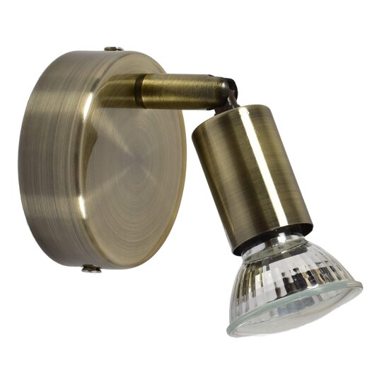 Homelighting Saba SE 140-BR1 - Modern wall lamp with bronze base
