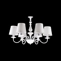 Homelighting Belo KQ 2576/6 - Élégante suspension blanche pour tous les espaces