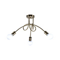 Homelighting Quirky KQ 2627/3 - Lampe de plafond en bronze antique pour une touche moderne