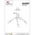 Homelighting Quirky KQ 2627/3 - Antike Bronze-Deckenlampe für einen modernen Look
