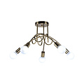 Homelighting Quirky KQ 2627/5 - Antike Bronze-Deckenlampe für einen modernen Akzent