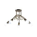 Homelighting Quirky KQ 2627/5 - Lampe de plafond en bronze antique pour une touche moderne