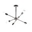 Homelighting Gwen KQ 2629/6 - Lámpara colgante blanca moderna para una iluminación elegante