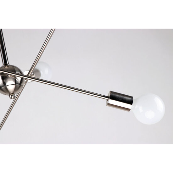 Homelighting Gwen KQ 2629/6 - Moderne witte hanglamp voor sfeervolle verlichting