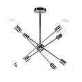Homelighting Gwen KQ 2629/8 - Lámpara colgante blanca moderna para una iluminación elegante