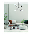 Homelighting Gwen KQ 2629/8 - Moderne witte hanglamp voor sfeervolle verlichting