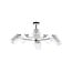 Homelighting Shiro KQ 2654/6 - Applique murale en métal élégante pour toutes les pièces