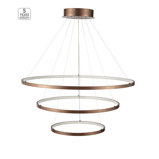 Homelighting Morelli SE LED 80-60-40 - Lámpara colgante moderna para una iluminación elegante