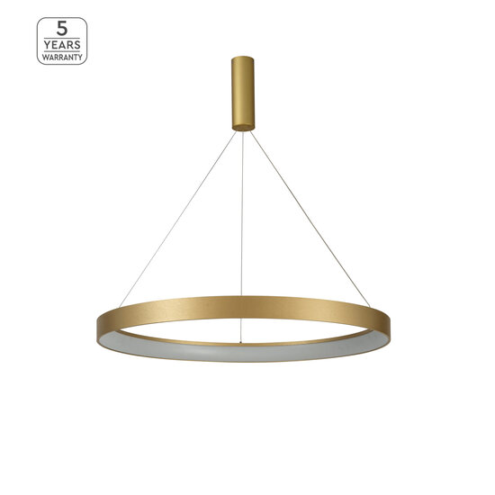 Homelighting Amaya SE LED 80 - Moderne gouden hanglamp voor sfeervolle verlichting