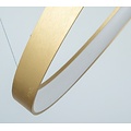 Homelighting Amaya SE LED 80 - Moderne gouden hanglamp voor sfeervolle verlichting