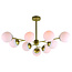 Homelighting KQ S0980-9 - Lámpara colgante moderna para una iluminación elegante