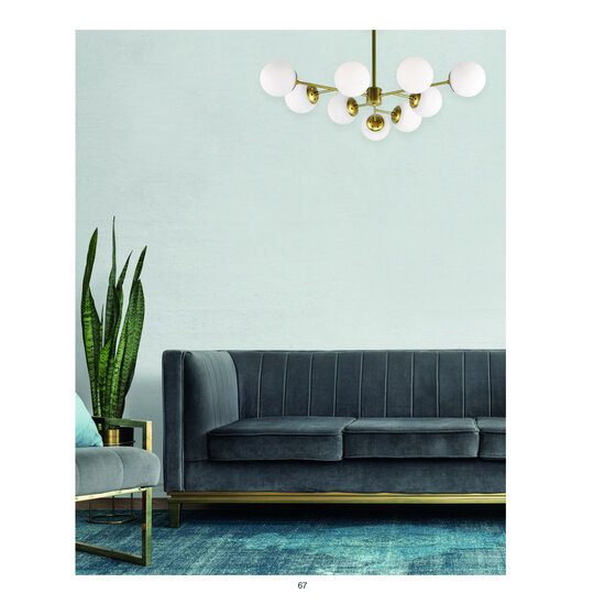 Homelighting KQ S0980-9 - Moderne Pendelleuchte für stilvolle Beleuchtung