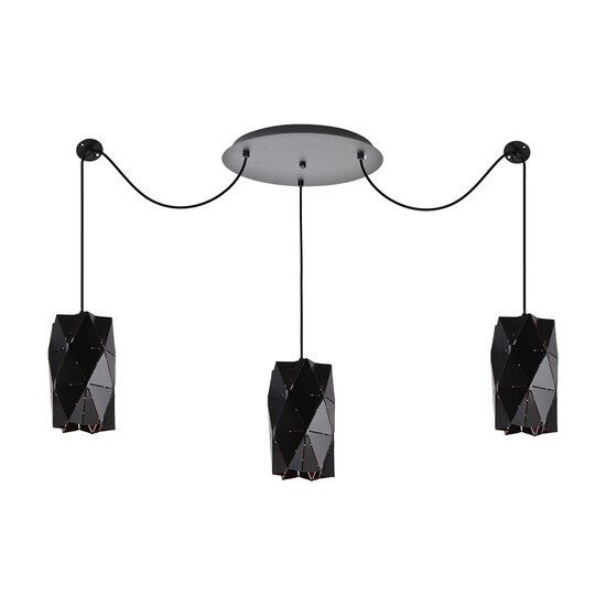 Homelighting Tangram KQ S0661-3A - Lámpara colgante moderna para una iluminación elegante
