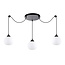 Homelighting Swirl KQ 8865-3A - Lámpara colgante moderna para una iluminación elegante