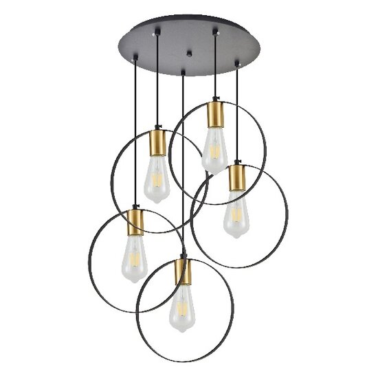 Homelighting Hoop KQ 9016-5P - Modern design voor sfeervolle verlichting