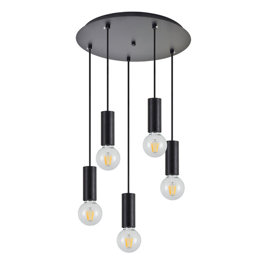 Homelighting Adept Tube SE21-BL-4-5BL - Suspension moderne pour un éclairage élégant