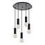 Homelighting Adept Tube SE21-BL-4-5BL - Lámpara colgante moderna para una iluminación elegante