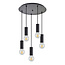 Homelighting Adept Tube SE21-BL-4-5BL - Suspension moderne pour un éclairage élégant