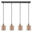 Homelighting Magnum SE21-BR-10-4BL-SH3 - Lámpara colgante moderna para una iluminación elegante