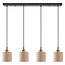 Homelighting Magnum SE21-BR-10-4BL-SH3 - Modern pendant lamp for stylish lighting