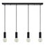 Homelighting Adept Tube SE21-BL-4-4BL - Moderna y elegante para cualquier espacio