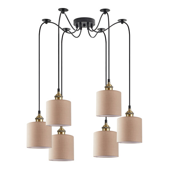 Homelighting Magnum SE21-BR-10-BL6-SH3 - Moderne Pendelleuchte für stilvolle Beleuchtung