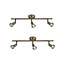 Homelighting Saba Packet SE 140-BR3 - Verstellbare Wandlampe für moderne Innenräume